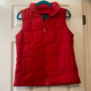 Lands End puffer vest